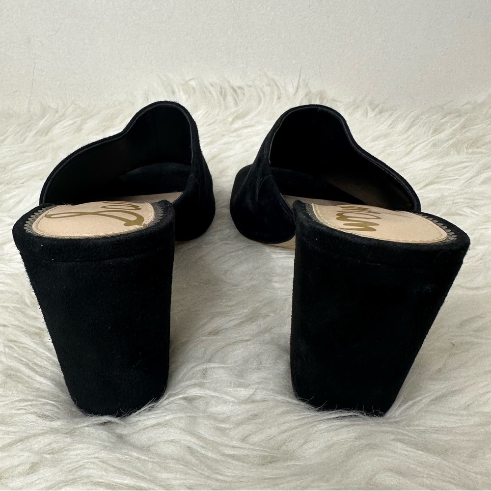Sam Edelman Women’s Orlie Open-Toe Block Heel Mules Size 8 - Picture 8 of 13